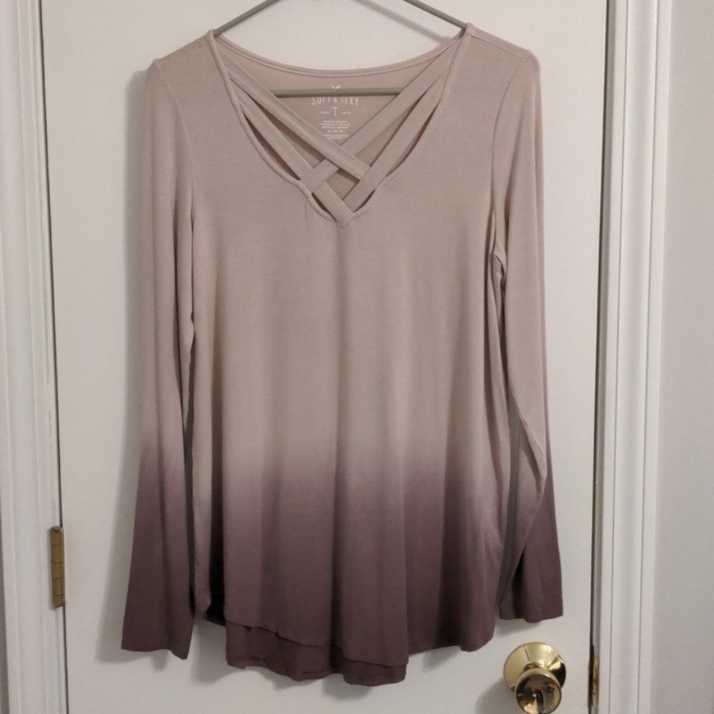 NWOT American Eagle ombre top